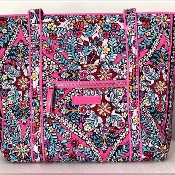 Vera Bradley Handbags - Vera Bradley Iconic Kaleidoscope Tote EUC